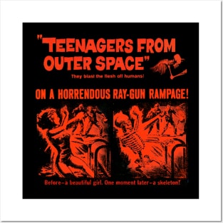 Teenagers from Outer Space Posters and Art